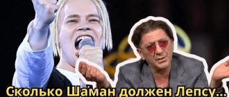 У SHAMAN есть долги перед Лепсом. Ярослав при каждой встрече кается в крупной задолженности